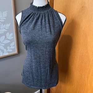 Loft Ruffle Neck Tank